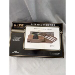K-Line Manual Control Right Hand Switch 027 K-264  27" Curve NIB